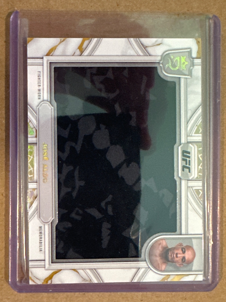 Jose Aldo 2024 Topps Royalty UFC Relic Jewels Gold /10 #RCJ-22 — 2024 · 2024 Topps Royalty UFC · Jose Aldo · Relic Jewels Gold /10 · raw