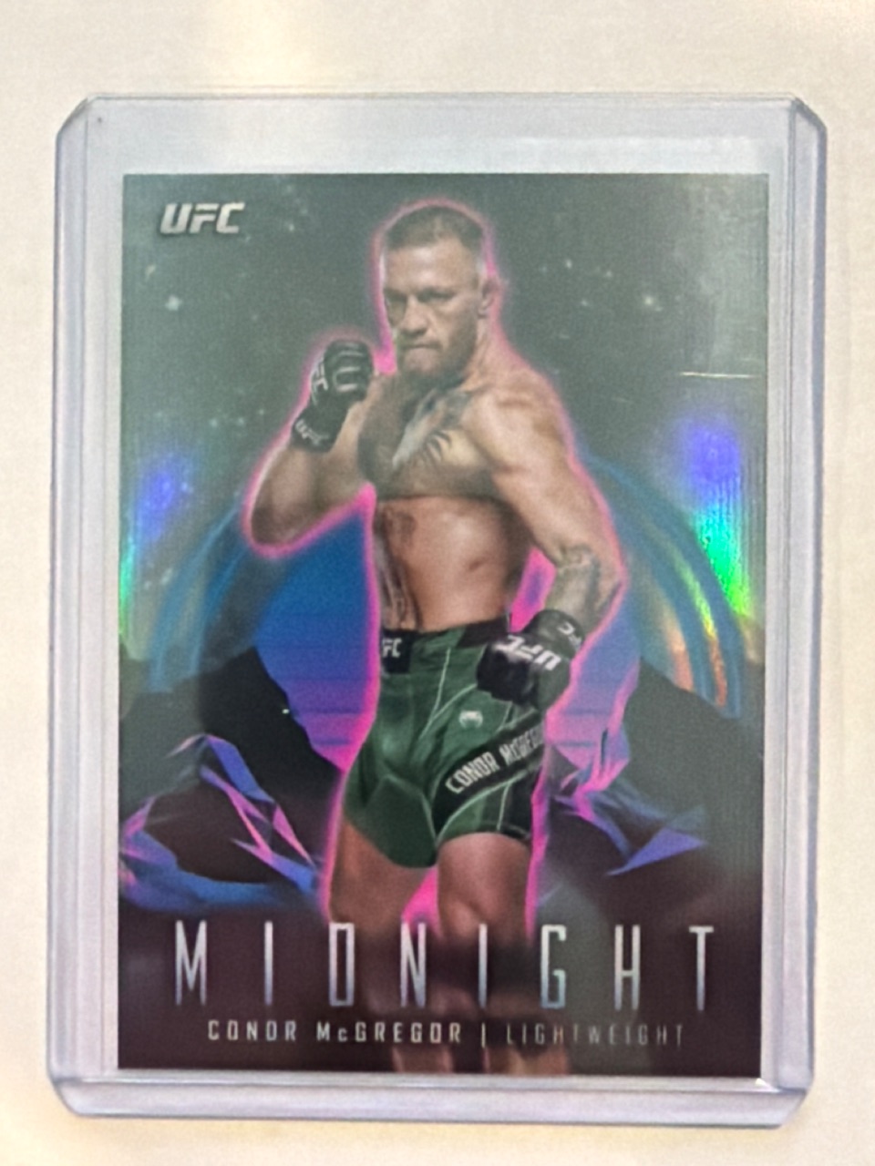 Conor McGregor 2024 Topps Midnight UFC Base #1 — 2024 · 2024 Topps Midnight UFC · Conor McGregor · raw