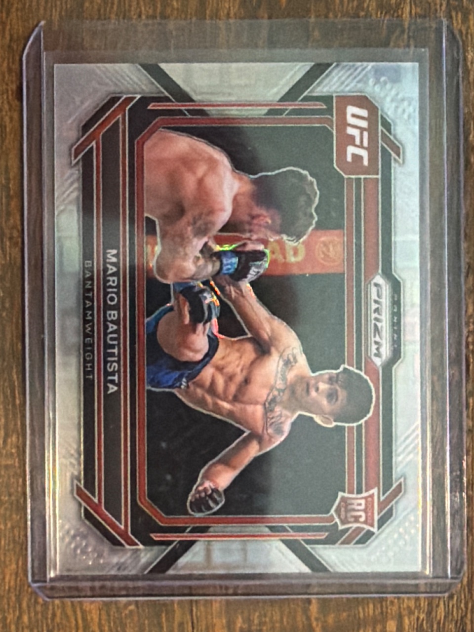 Mario Bautista RC 2023 Panini Prizm Premium Box Set Prizm 71/99 — 2023 · 2023 Panini Prizm UFC · Mario Bautista · Premium Box Set Prizms · raw