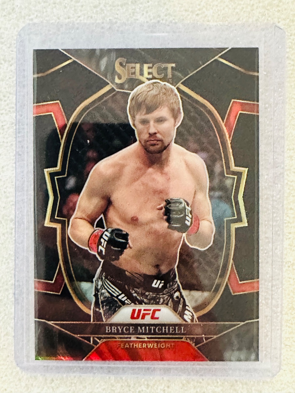 Bryce Mitchell 2023 Panini Select UFC Concourse Black Prizm 1/1 #70 — 2023 · 2023 Panini Select UFC · Bryce Mitchell · Concourse 1/1 Black Prizm · raw