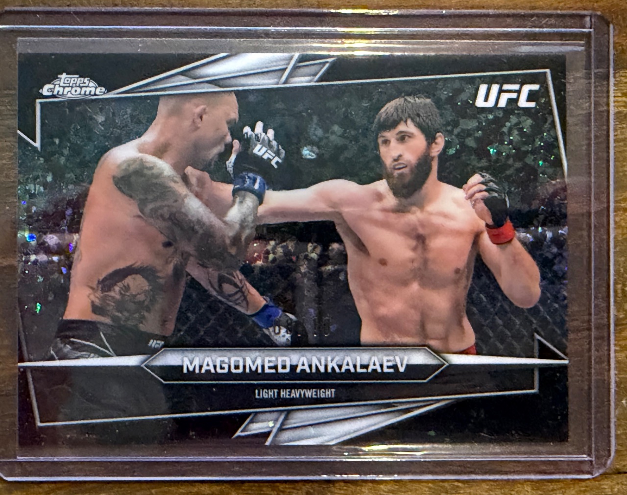 Magomed Ankalaev 2026 Topps Chrome UFC Black Refractor /10 #60 — 2026 · 2026 Topps Chrome UFC · Magomed Ankalaev · Black Refractor · raw